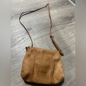Tan Leather Crossbody Bag